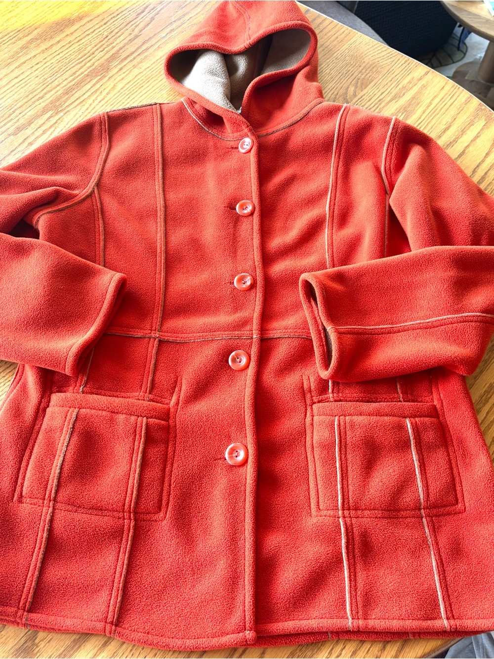 Susan Graver Reversible Thick Fleece Jacket